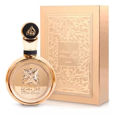 PERFUME LATTAFA PRIDE OF FAKHAR GOLD MASCULINO EDP 100ML ARABE - Imagem 2