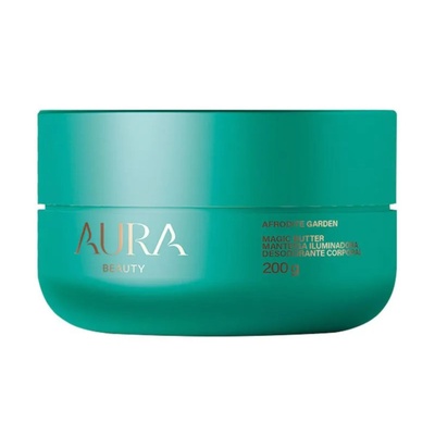 CREME HIDRATANTE AFRODITE GARDEN AURA BEAUTY ILUMINADORA 200G - Imagem 2