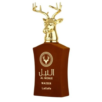 PERFUME LATTAFA AL NOBLE WAZEER MASCULINO EDP 100ML ARABE - Imagem 3