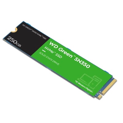 HD SATA SSD M.2 250GB NVME WESTER DIGITAL GREEN  SN350 WDS250 - Imagem 3
