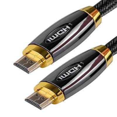 CABO HDMI 1.4V 4K 3 METROS MYMAX PRETO - Imagem 2