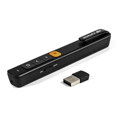 APRESENTADOR SLIDE S/FIO AP-200 C3 TECH PRETO - Imagem 2