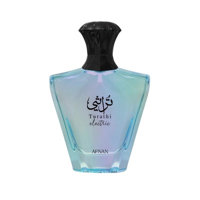 PERFUME AFNAN TURATHI ELECTRIC MASCULINO EDP 90ML ARABE - Imagem 2