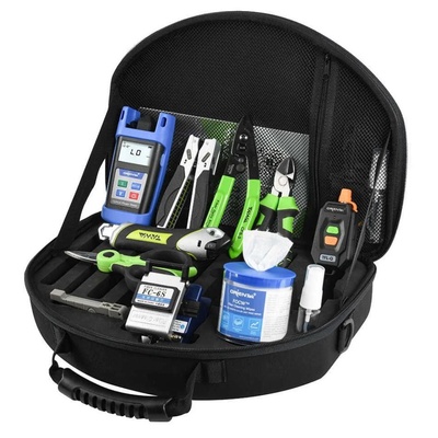 KIT Ferramenta de Fibra Otica Orientek TFH-12E FTTH Toolbox - Imagem 2