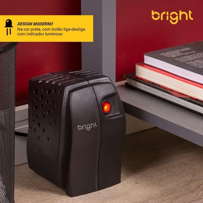 ESTABILIZADOR BIVOLT 500VA 115V 4T BRIGHT - Imagem 4