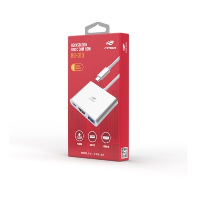 HUB USB-C 3.0 3 PORTAS HDMI HU-D10SI C3T - Imagem 4