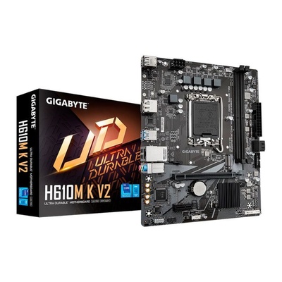 PLACA MÃE 1700 GIGABYTE H610M K V2/HDMI/DP/USB 3.2 DDR5 12G 13G 14G - Imagem 3