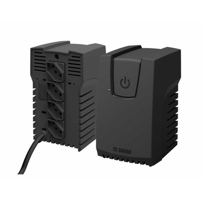 ESTABILIZADOR 500VA POWEREST MONO 110V TS SHARA PRETO - Imagem 2