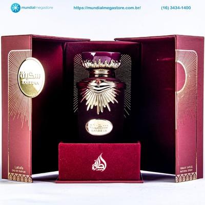 PERFUME LATTAFA SAKEENA FEMININO EDP 100ML ARABE - Imagem 4