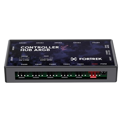 CONTROLADORA FAN HUB ARGB CONTROLLER FORTREK - Imagem 2