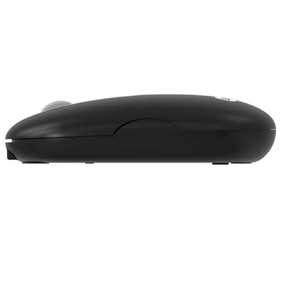 MOUSE SEM FIO RECARREGAVEL 1600DPI WS207 LECOO PRETO - Imagem 3