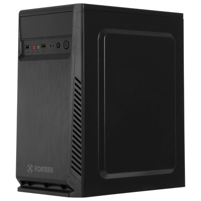 GABINETE ATX FK621P 502BK FORTREK S/FONTE PRETO - Imagem 2