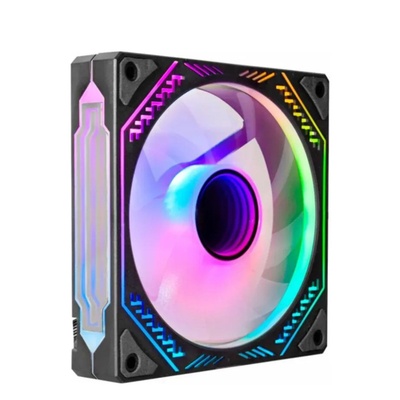 COOLER KIT 3 FANS 12MM ARGB COM CONTROLE E CONTROLADORA AAUA INFINITY GAMING MASTER - Imagem 2