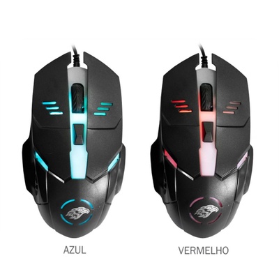 TECLADO E MOUSE GAMER RGB USB KM7628 + MOD734 +PAD FXX  K-MEX - Imagem 4