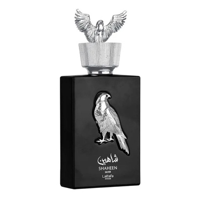PERFUME LATTAFA SHAHEEN SILVER MASCULINO EDP 100ML ARABE - Imagem 4