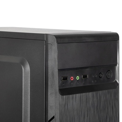 GABINETE ATX FK621P 502BK FORTREK S/FONTE PRETO - Imagem 4