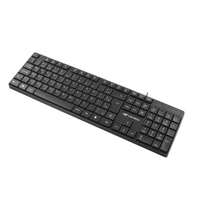 TECLADO USB MULTIMÍDIA KB M11BK PRETO C3 TECH - Imagem 3