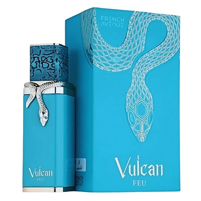 PERFUME FRENCH AVENUE VULCAN FEU UNISSEX EDP 100ML ARABE - Imagem 2