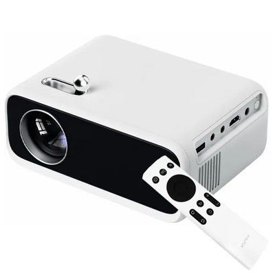 PROJETOR WANBO WPE01 MINI PRO 250 LUMENS HDMI PORTATIL BRANCO - Imagem 3