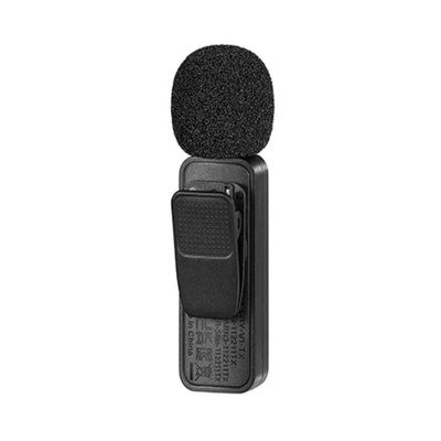 MICROFONE LAPELA BOYA BY V20 2.4GHZ  USB C WIRELESS PRETO - Imagem 4