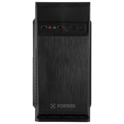 GABINETE ATX FK621P 502BK FORTREK S/FONTE PRETO - Imagem 3