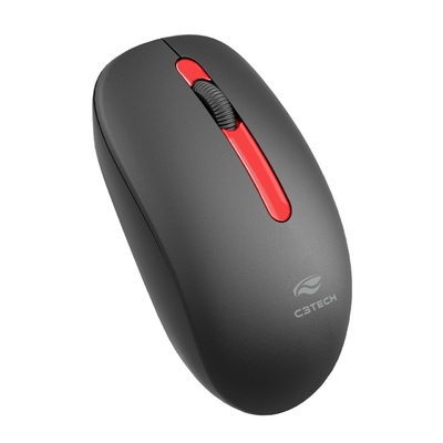 MOUSE SEM FIO 1200DPI M-W15RBK C3TECH PRETO - Imagem 2