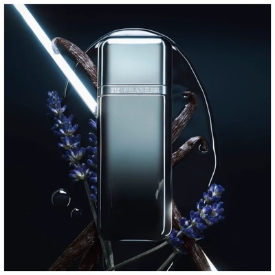 PERFUME CAROLINA HERRERA 212 VIP BLACK ELIXIR MASCULINO EDP 100ML - Imagem 4