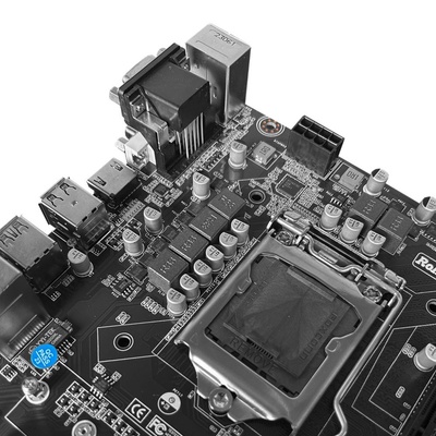 PLACA MÃE 1151 BRX H310 VGA/HDMI DDR4 - Imagem 2