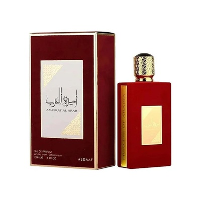 PERFUME ASDAAF AMEERATI AL ARAB RED FEMININO EDP 100ML ARABE - Imagem 2