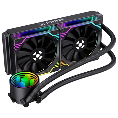 WATER COOLER 240MM BREEZY FORTREK PRETO - Imagem 2