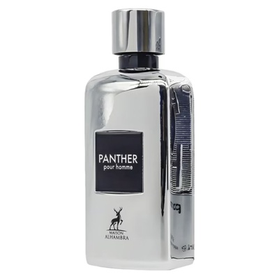 PERFUME MAISON ALHAMBRA PANTHER POUR HOMME MASCULINO EDP 100ML ARABE - Imagem 2