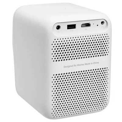 PROJETOR WANBO T2 MAX NEW 450 LUMENS HDMI PORTATIL BRANCO - Imagem 3