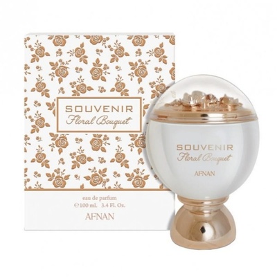 PERFUME AFNAN SOUVENIR FLORAL BOUQUET FEMININO EDP 100ML ARABE - Imagem 2