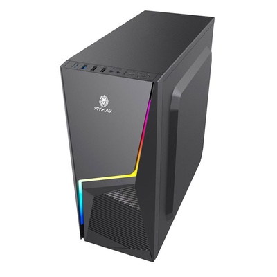 GABINETE GAMER DUNAMIS LED RGB USB 3.0 MYMAX - Imagem 2