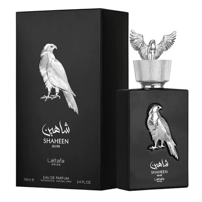PERFUME LATTAFA SHAHEEN SILVER MASCULINO EDP 100ML ARABE - Imagem 2