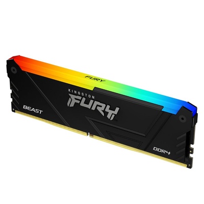 MEMÓRIA DDR4 8GB PC2666 KINGSTON RGB FURY BEAST - Imagem 2