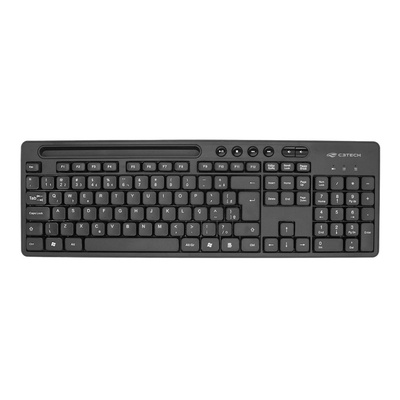 TECLADO SEM FIO C3 TECH KB-W100BK PRETO - Imagem 2
