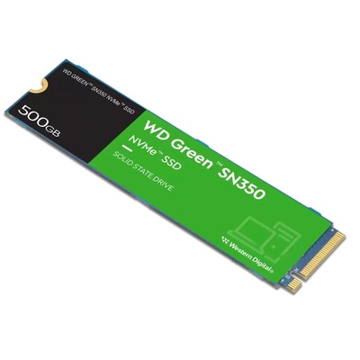 HD SATA SSD M.2 500GB NVME WESTER DIGITAL GREEN SN350 WDS500G2G0C SN350 - Imagem 3