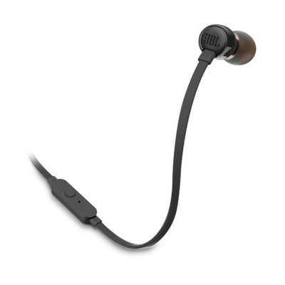 FONE DE OUVIDO AURICULAR COM MICROFONE P2 JBL TUNE 110 JBL110BK PRETO - Imagem 2