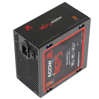 FONTE ATX GAMER 600W REDRAGON GC-PS024 BRONZE 80 PLUS PFC ATIVO BIVOLT - Imagem 2