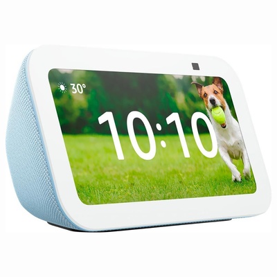 CAIXA DE SOM AMAZON SMART ALEXA ECHO SHOW 5 3ª GERAÇAO COM TELA 5.5 BRANCA - Imagem 2