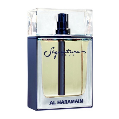 PERFUME AL HARAMAIN SIGNATURE BLUE MASCULINO EDP 100ML ARABE - Imagem 4