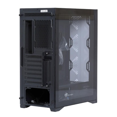 GABINETE GAMER ATX ITHNAN ARGB DRAXEN PRETO - Imagem 5