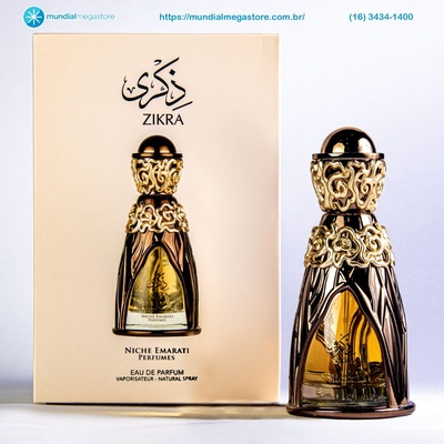 PERFUME LATTAFA NICHE EMARATI ZIKRA UNISSEX EDP 100ML ARABE - Imagem 3