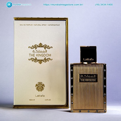 PERFUME LATTAFA THE KINGDOM MASCULINO EDP 100ML ARABE - Imagem 4