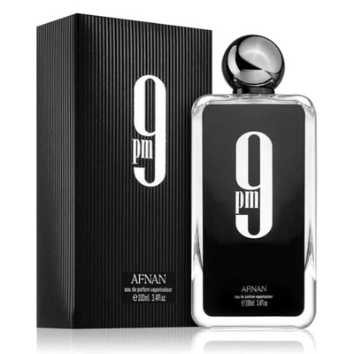 PERFUME AFNAN 9PM BLACK MASCULINO EDP 100ML ARABE - Imagem 2