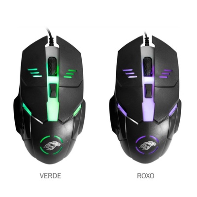 TECLADO E MOUSE GAMER RGB USB KM7628 + MOD734 +PAD FXX  K-MEX - Imagem 3