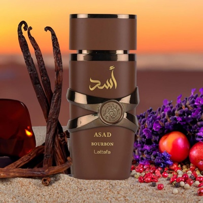 PERFUME LATTAFA ASAD BOURBON MASCULINO EDP 100ML ARABE - Imagem 2