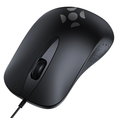 MOUSE USB 1200DPI M13 FORTREK PRETO - Imagem 2