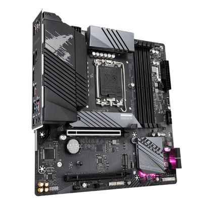 PLACA MÃE 1700 GIGABYTE B760M AORUS ELITE AX WIFI DDR5 /M.2/DP/HDMI 12ªG 13ªG 14ªG - Imagem 3